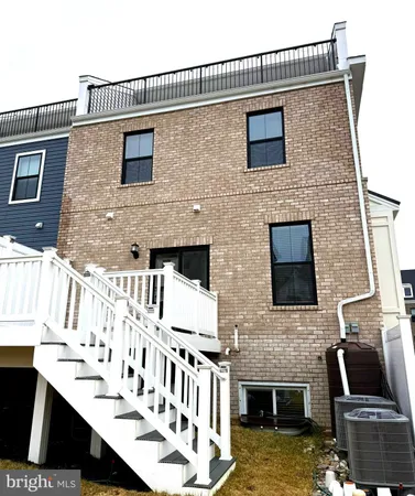 a view of a house with a deck