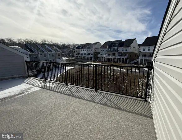 a view of balcony with city view