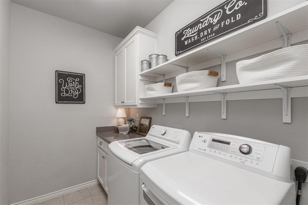 400 Prairie Run Aledo, TX 76008 - Photo 15 of 36 a utility room with dryer and washer
