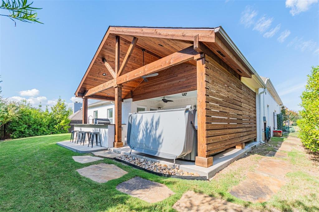 400 Prairie Run Aledo, TX 76008 - Photo 25 of 36 a view of a small house with yard and stairs