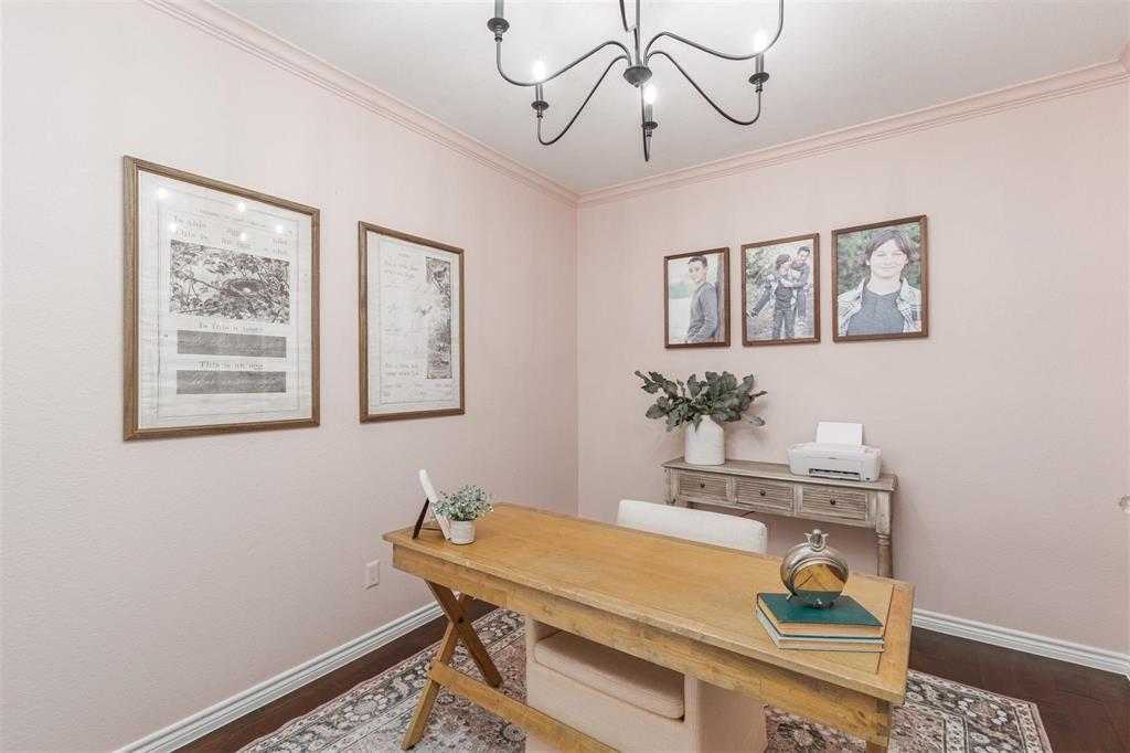 400 Prairie Run Aledo, TX 76008 - Photo 6 of 36 a room with table soccer and dining table