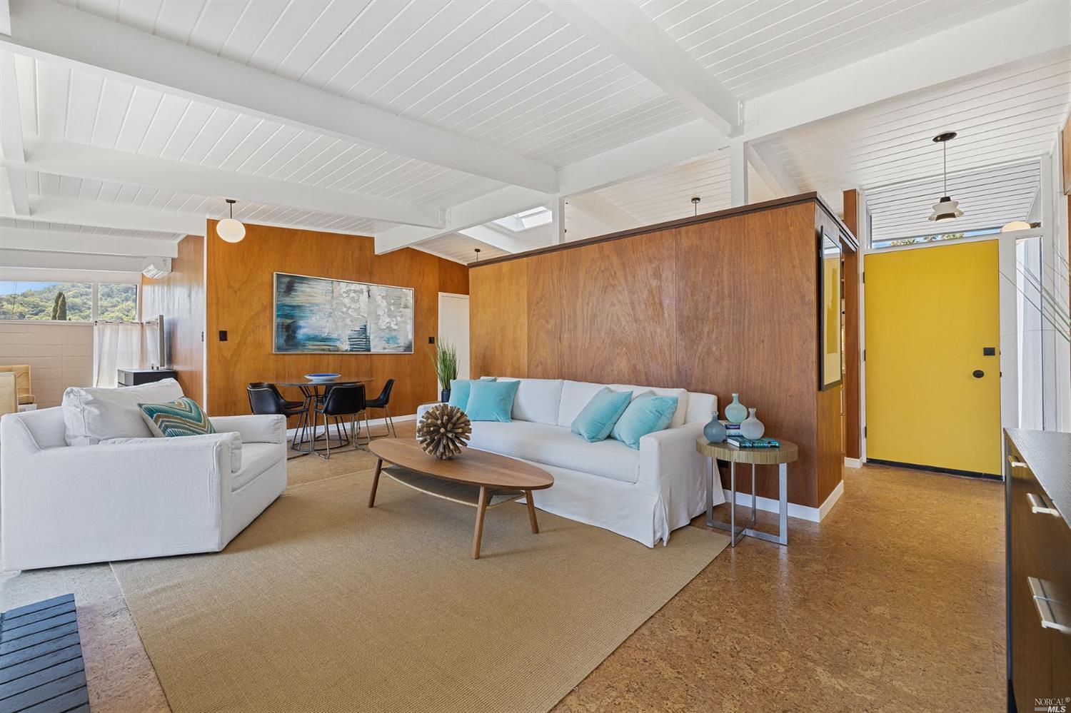 780 Las Colindas Road San Rafael, CA 94903 - Photo 1 of 1 a living room with furniture and a large window
