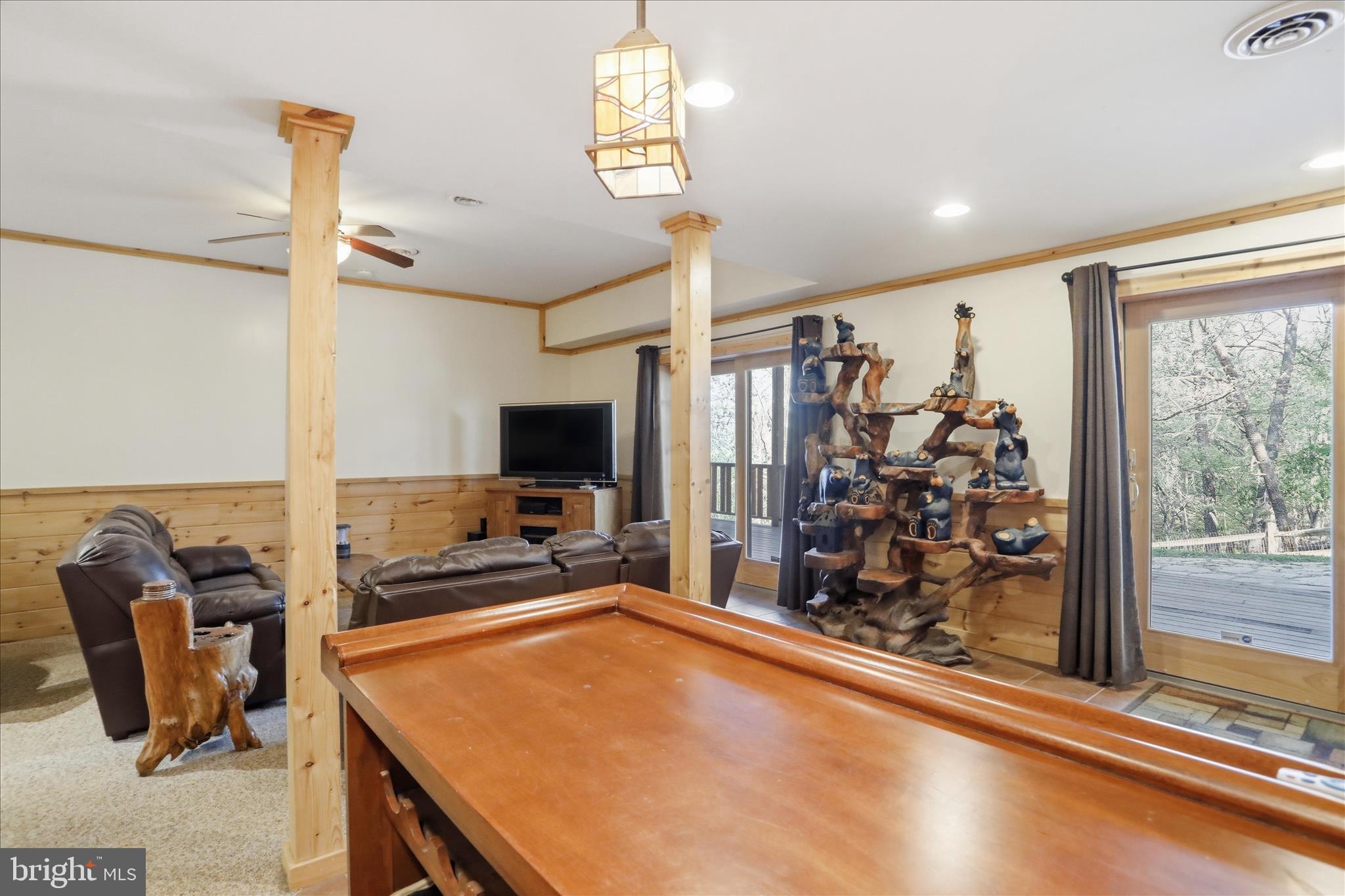 4 Parsons Ridge Road Romney, WV 26757 - Photo 40 of 58 a room with gym equipment and a large window