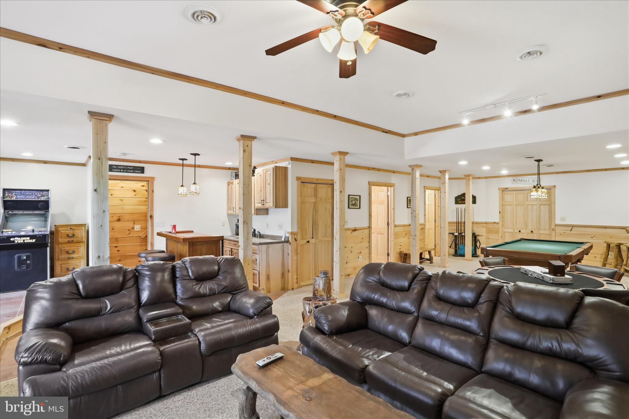 4 Parsons Ridge Road Romney, WV 26757 - Photo 41 of 58 a living room with furniture and a ceiling fan