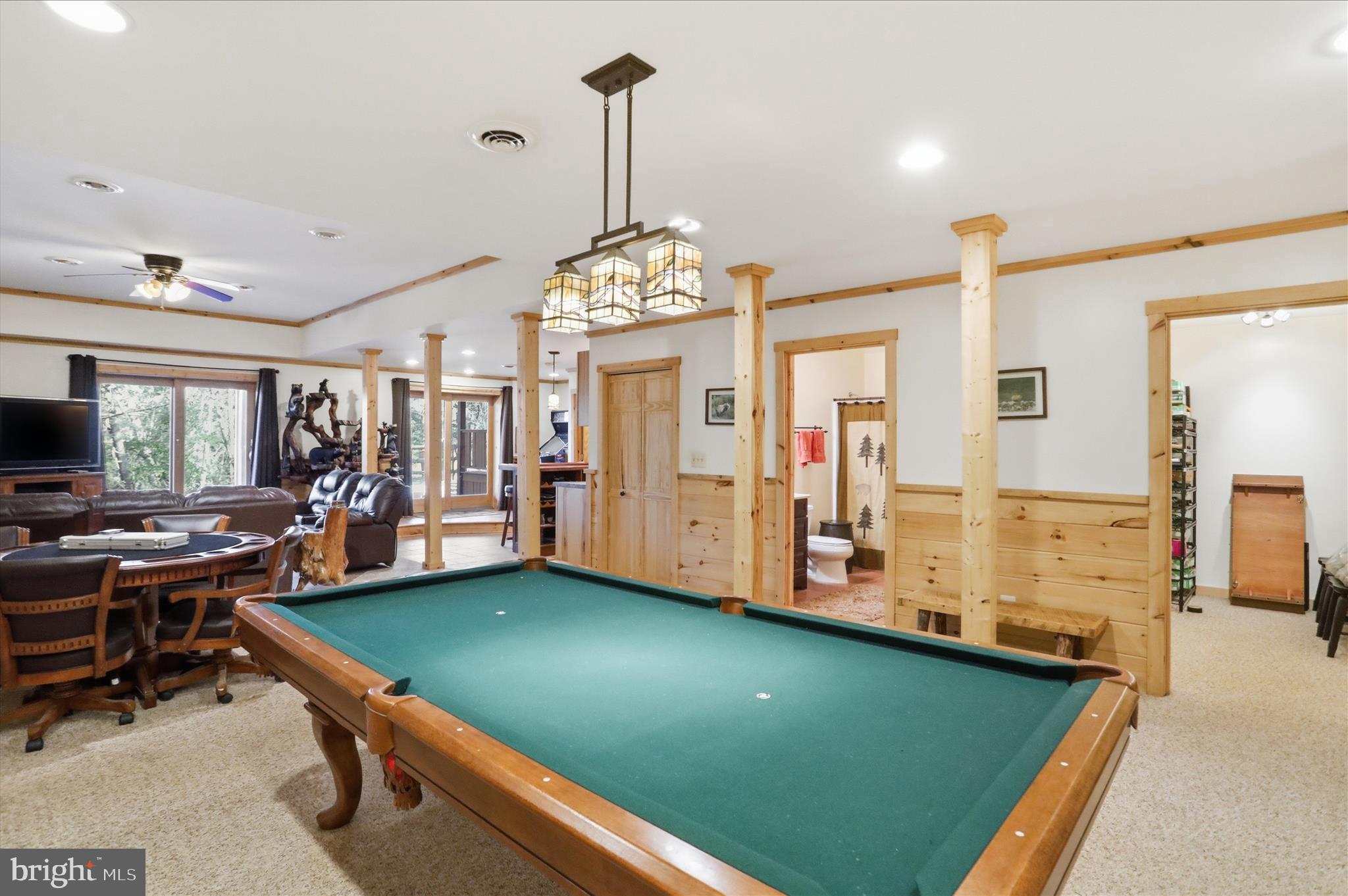 4 Parsons Ridge Road Romney, WV 26757 - Photo 43 of 58 a room with pool table and windows