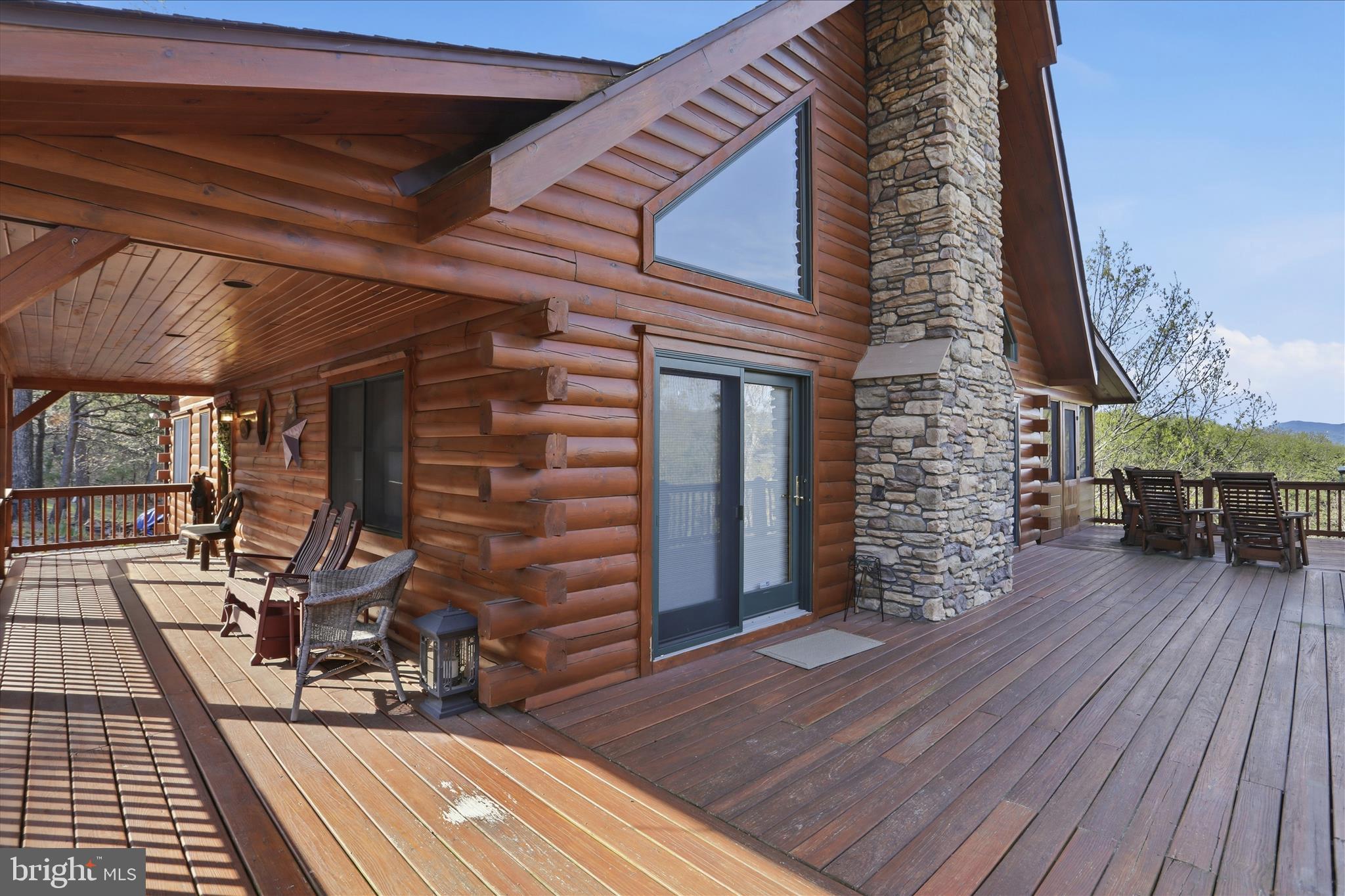4 Parsons Ridge Road Romney, WV 26757 - Photo 7 of 58 a view of outdoor space with wooden floor and seating