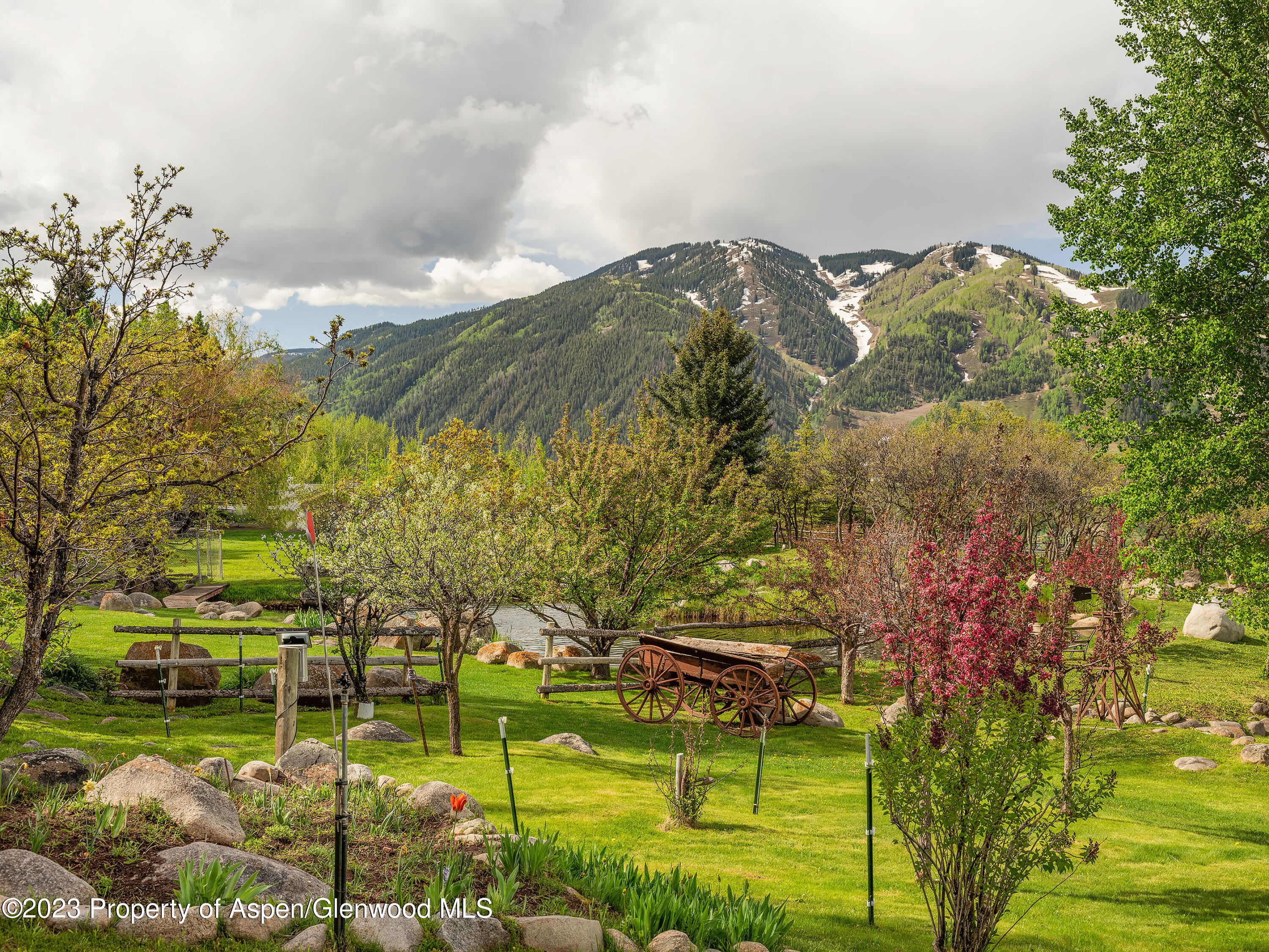 209 East Reds Road Aspen, CO 81612 - Photo 12 of 26 a view of a lake with houses