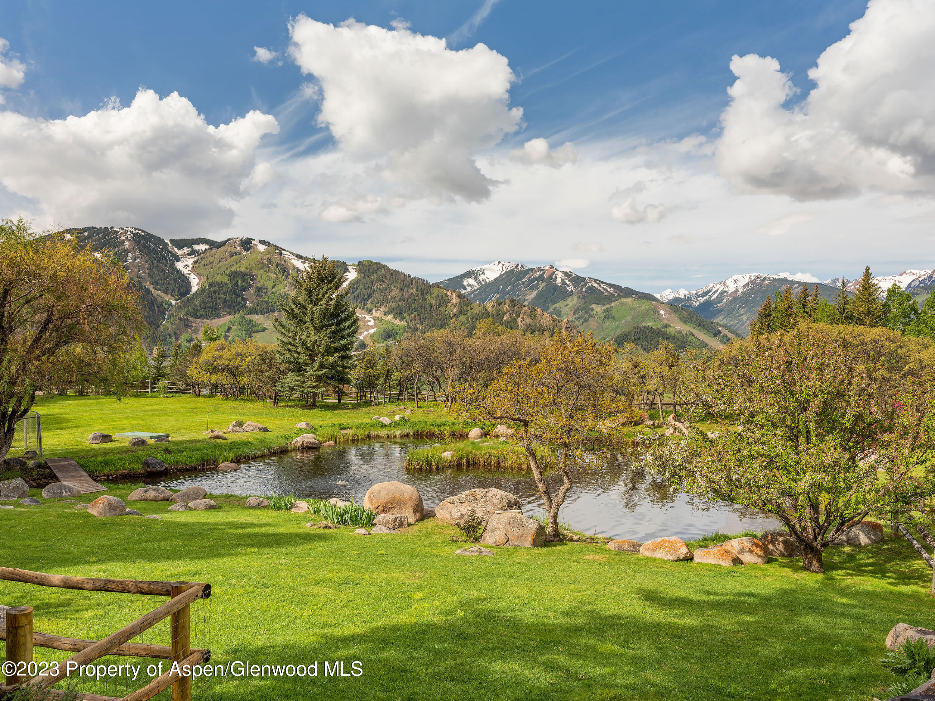 209 East Reds Road Aspen, CO 81612 - Photo 10 of 26 a view of a town with mountains in the background