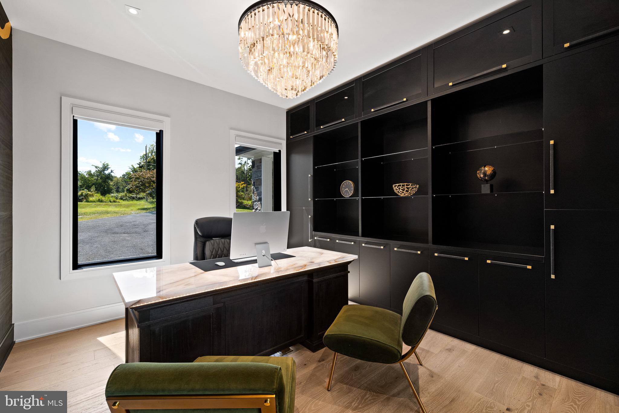 5895 Rodgers Road Pipersville, PA 18947 - Photo 14 of 37 1st floor office with custom built-ins