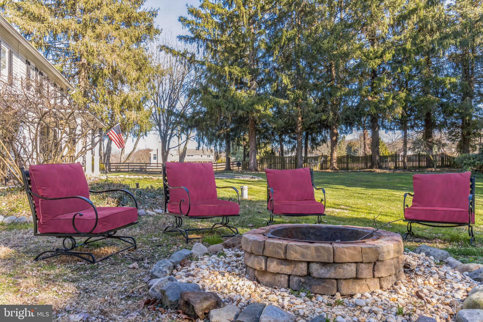 107 Millstone Road Millstone Township, NJ 08535 - Photo 23 of 28 Firepit with chairs