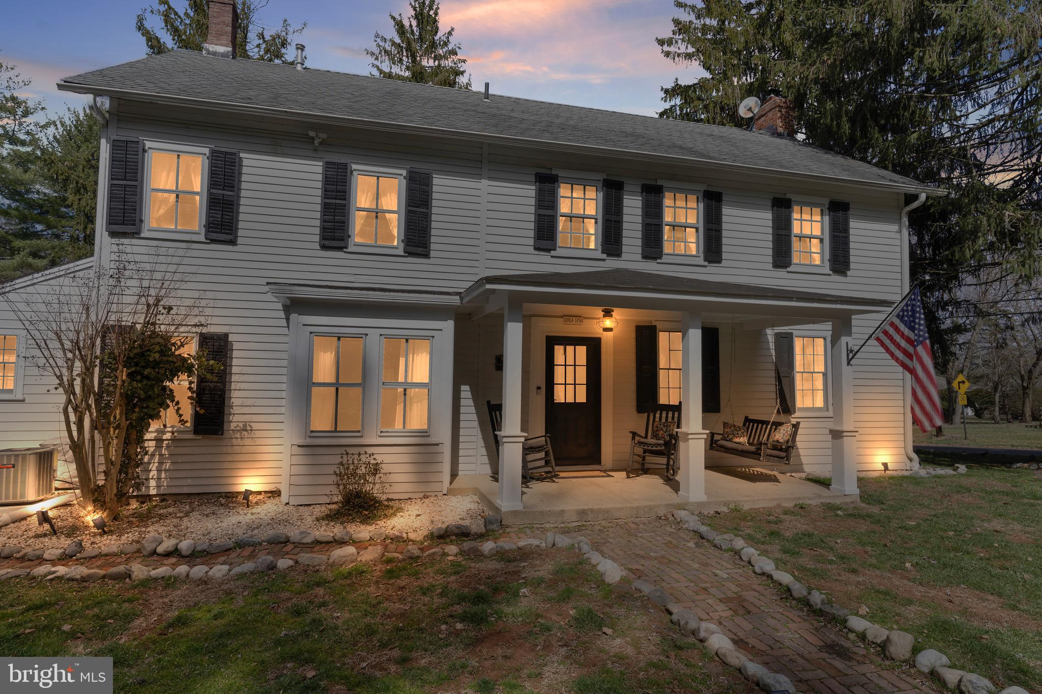 107 Millstone Road Millstone Township, NJ 08535 - Photo 3 of 28 Dusk Front of house