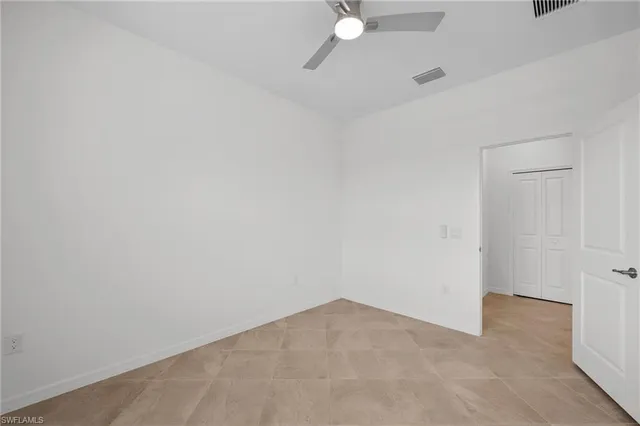 a view of empty room