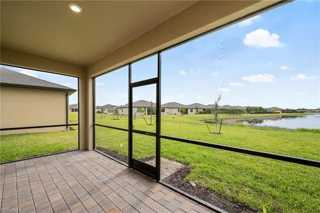 a view of an ocean from a balcony