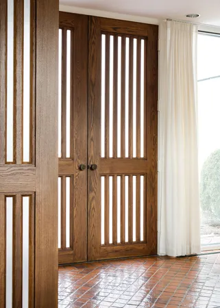 a view of front door