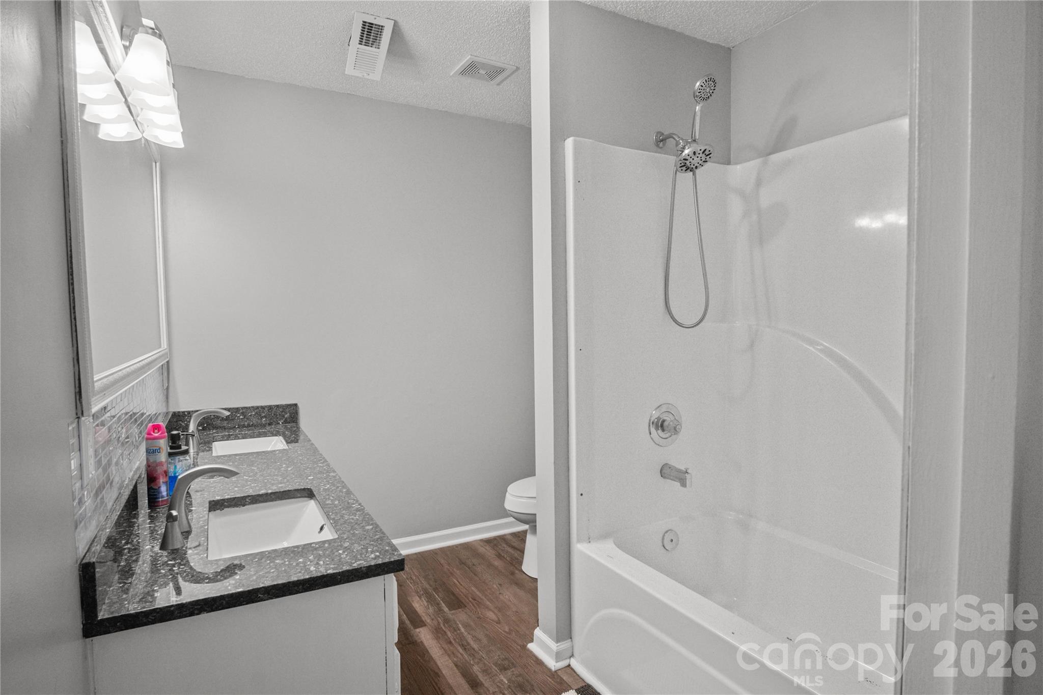 1943 Big Island Road Rutherfordton, NC 28139 - Photo 15 of 35 a bathroom with a tub sink vanity and mirror