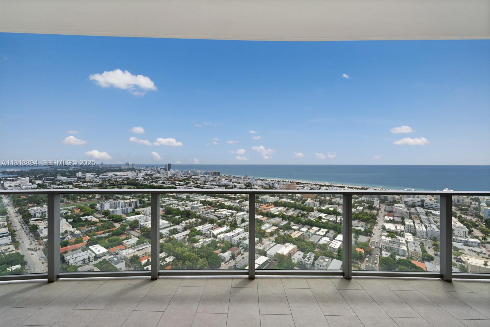 500 Alton Road, Unit 4004 Miami Beach, FL 33139 - Photo 19 of 26 a view of balcony with city view