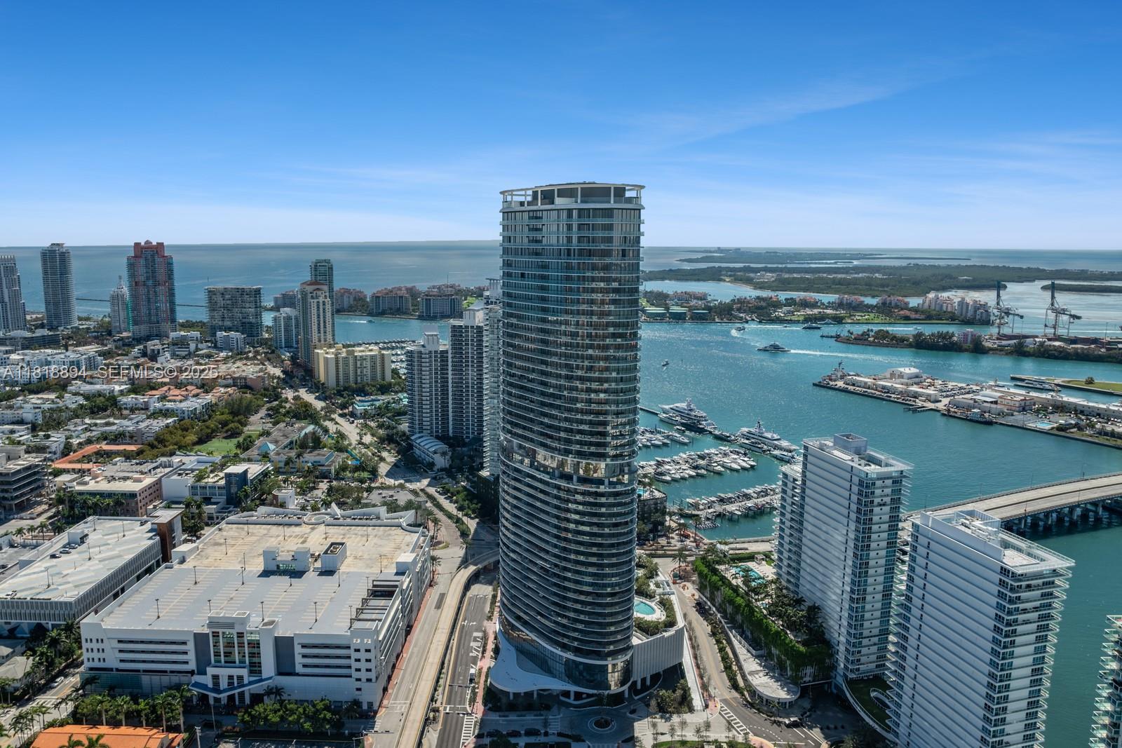 500 Alton Road, Unit 4004 Miami Beach, FL 33139 - Photo 25 of 26 a view of a city and lake