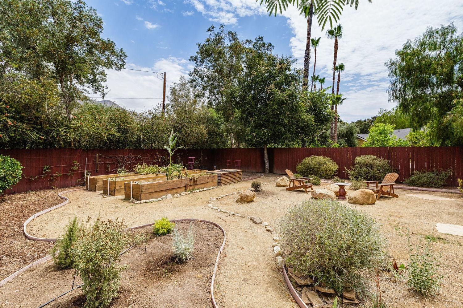 902 Daly Road Ojai, CA 93023 - Photo 13 of 13 a view of backyard with swimming pool and sitting area
