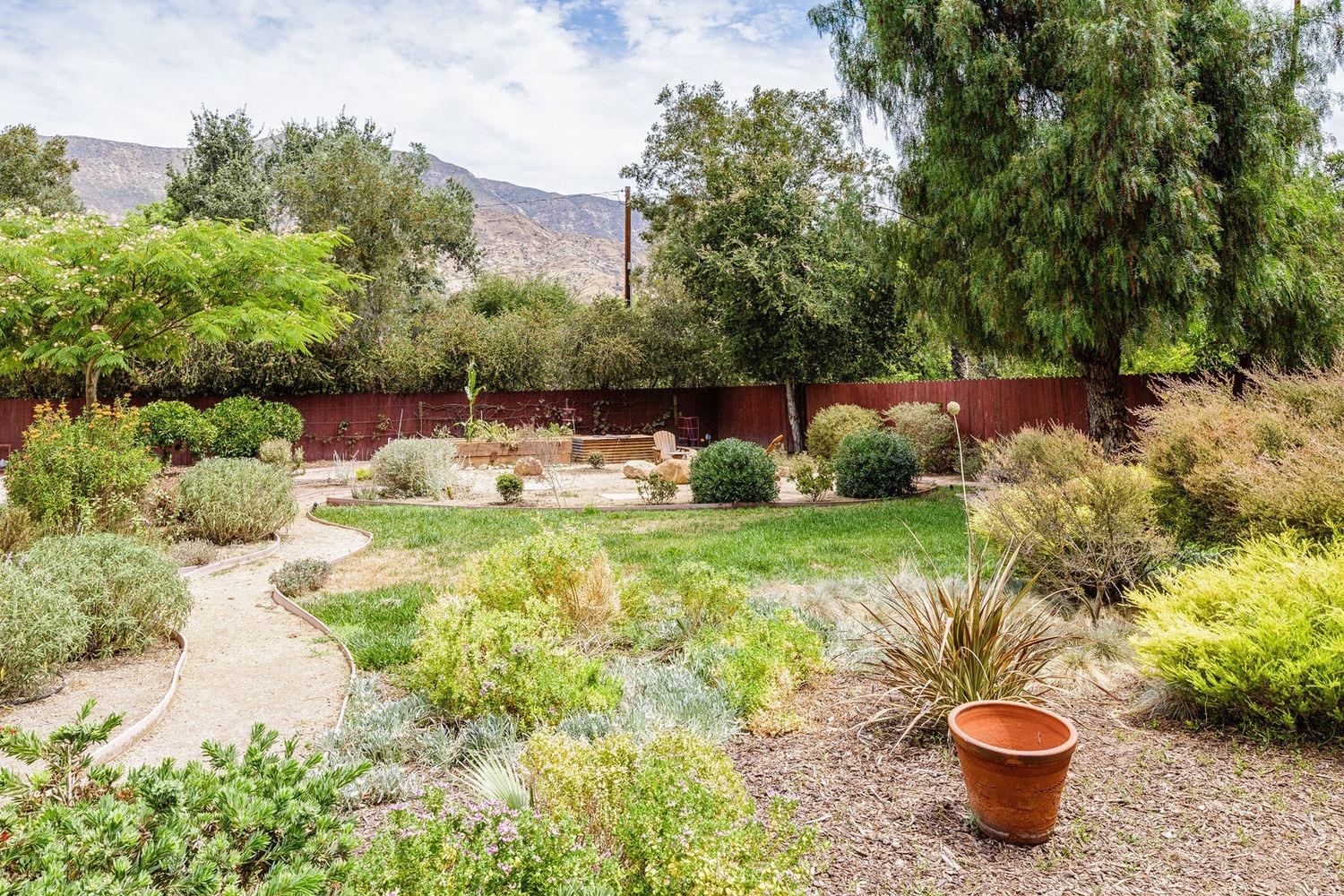 902 Daly Road Ojai, CA 93023 - Photo 10 of 13 a view of a backyard of the house
