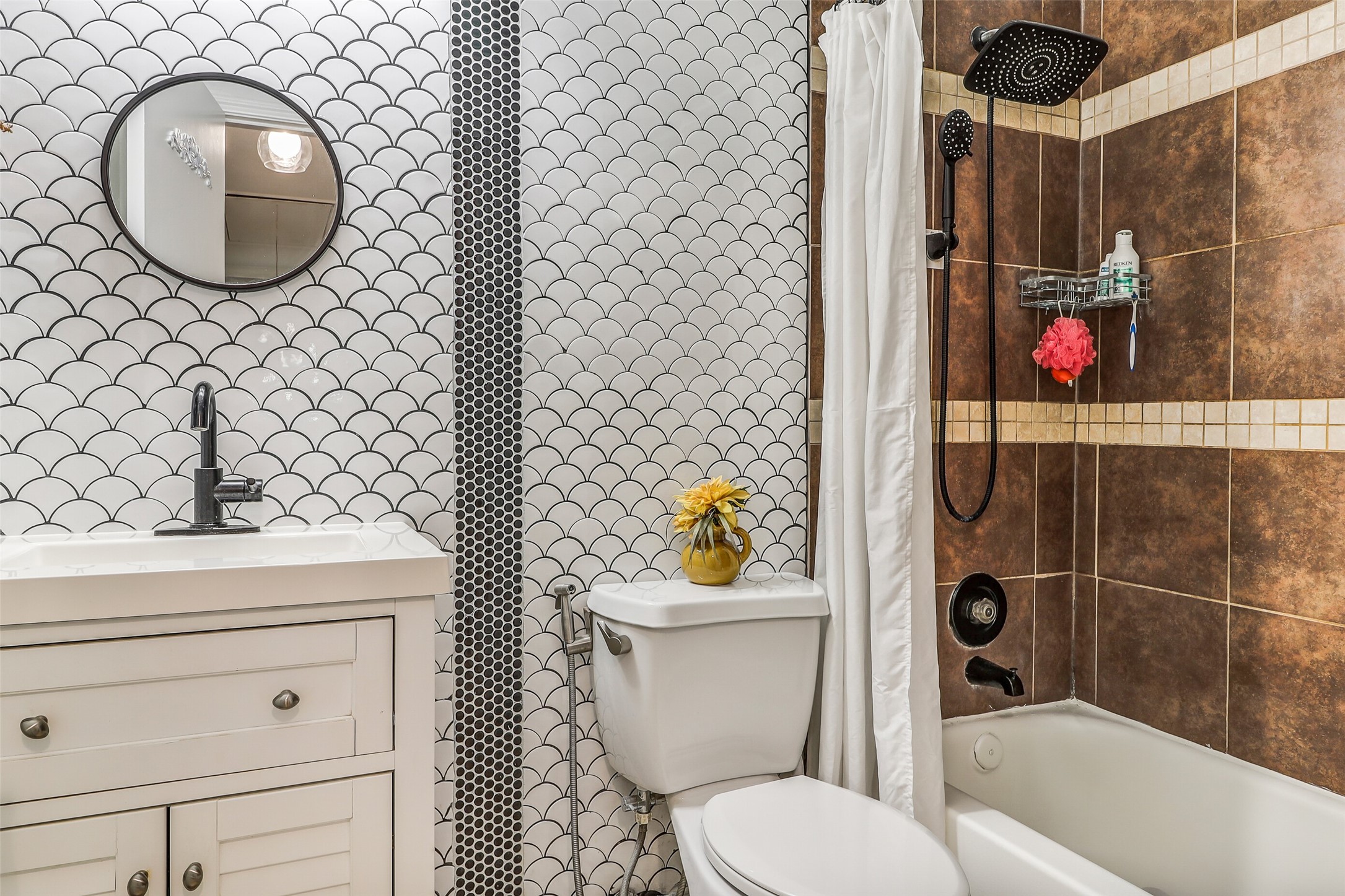15922 Riverside Grove Drive Houston, TX 77083 - Photo 18 of 23 a bathroom with a toilet and a sink