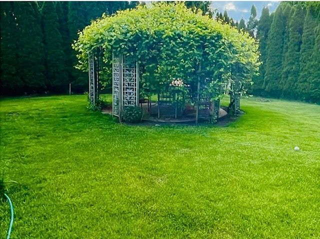 752 South Parkside Drive Round Lake, IL 60073 - Photo 37 of 38 a view of a backyard with a garden