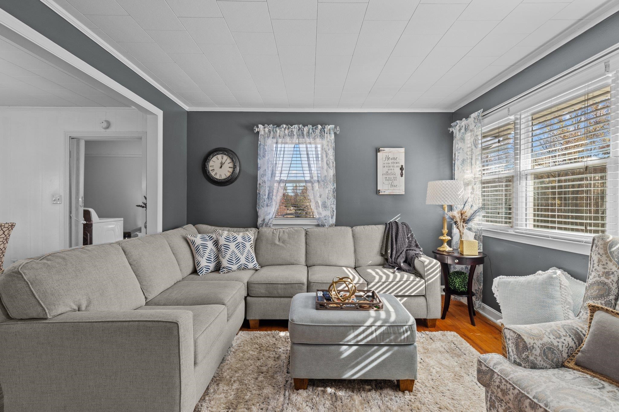 761 Jones Lester Road Roxboro, NC 27574 - Photo 7 of 27 a living room with furniture and a large window