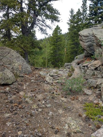 a view of a lake with a city