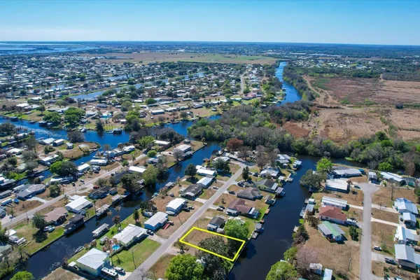 an aerial view of a city with lots of residential buildings