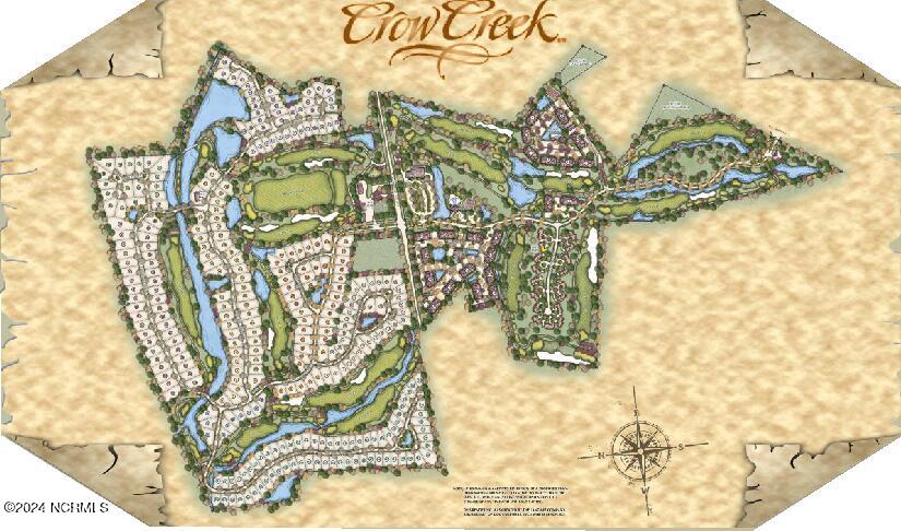 9271 Oldfield Road Calabash, NC 28467 - Photo 61 of 78 crow-creek-community-map - Copy - Copy -