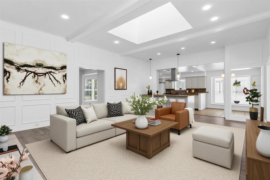 7233 Rustic Valley Drive Dallas, TX 75248 - Photo 4 of 21 a living room with furniture white walls and white walls