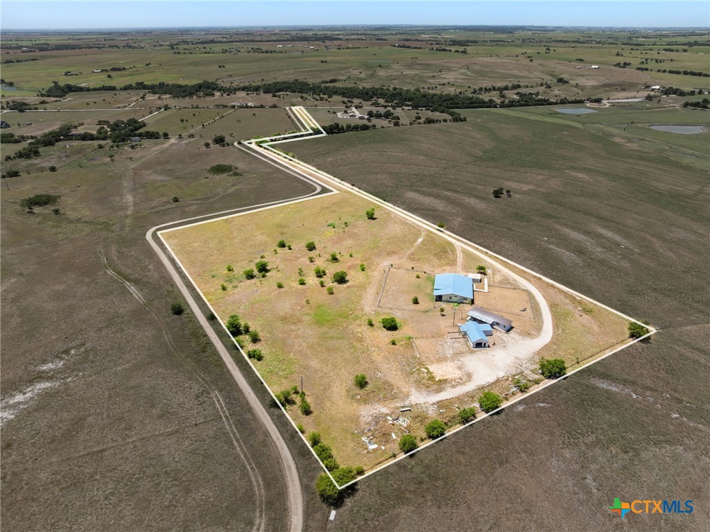 2124 Hackberry Road Salado, TX 76571 - Photo 1 of 41 Aerial view. Property lines are approximate.