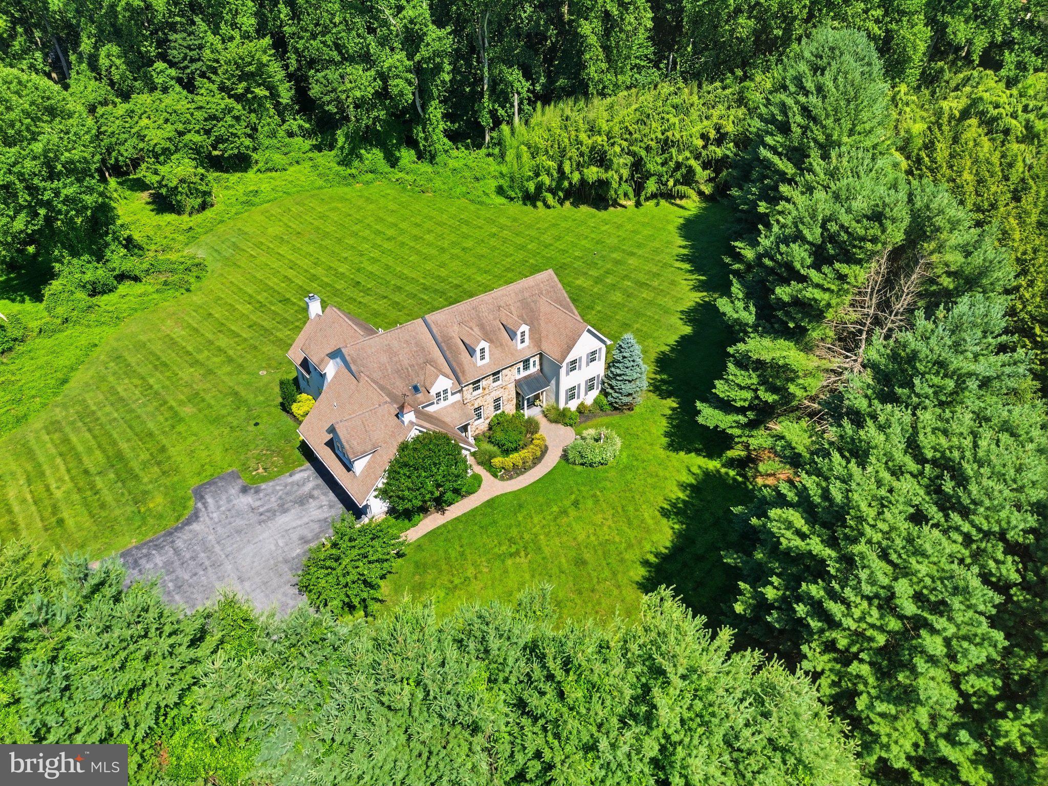 342 Ring Road Chadds Ford, PA 19317 - Photo 91 of 95 Serene estate nestled in lush greenery.