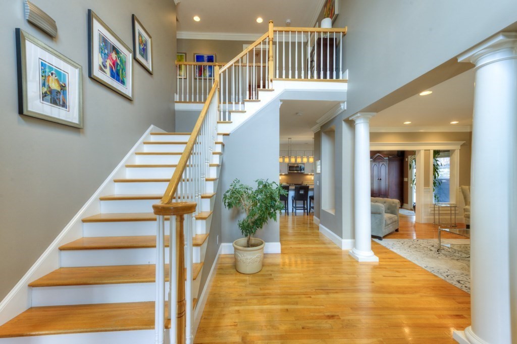3 Bancroft Tower Road Worcester, MA 01609 - Photo 1 of 42 a view of entryway and hall with wooden floor