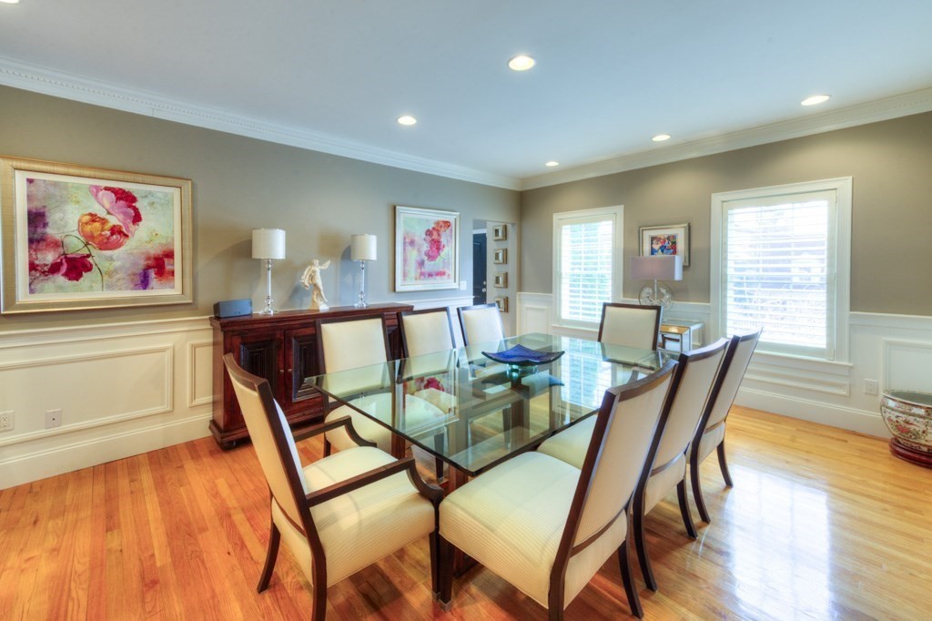 3 Bancroft Tower Road Worcester, MA 01609 - Photo 14 of 42 a dining room with furniture and wooden floor