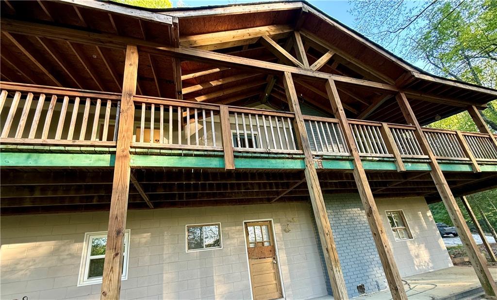 456 Poverty Road, Unit B Murrayville, GA 30564 - Photo 7 of 21 a view of balcony with deck and stairs