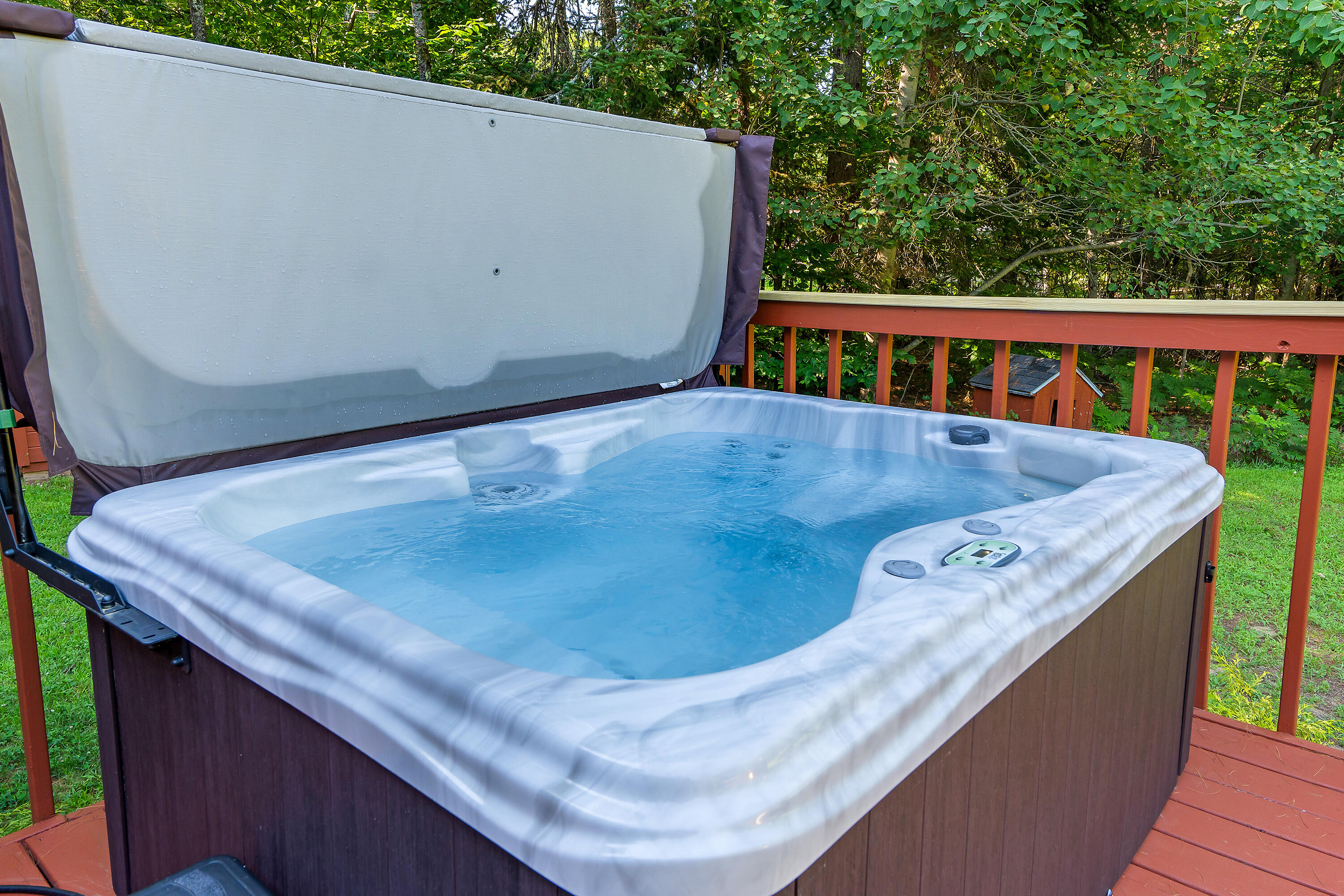 704 River Road Leeds, ME 04263 - Photo 38 of 56 Hottub