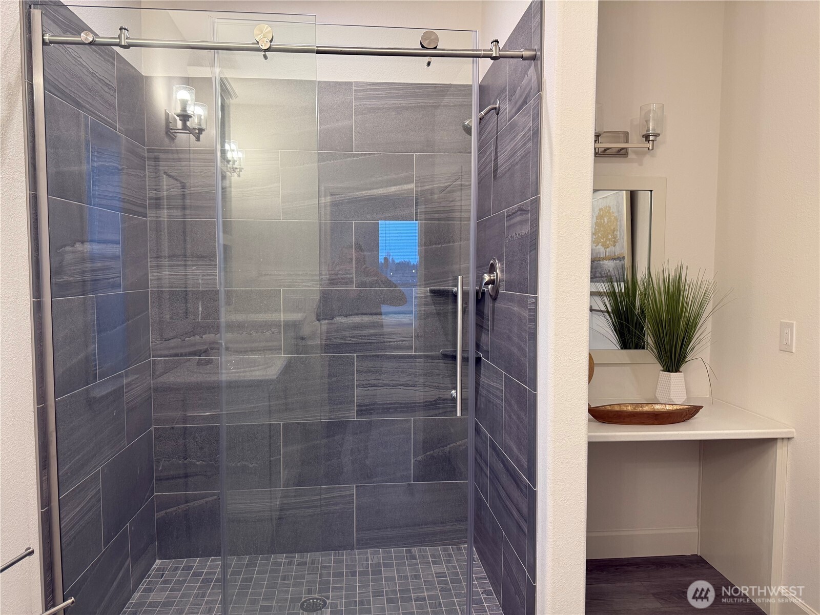 Undisclosed Address Sequim, WA 98382 - Photo 7 of 10 a bathroom with a shower and a sink