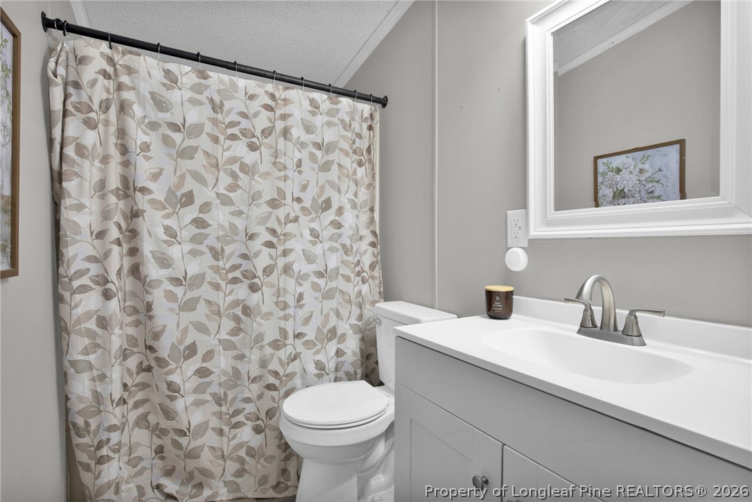 518 Inverary Drive Raeford, NC 28376 - Photo 24 of 30 a bathroom with a sink and a toilet