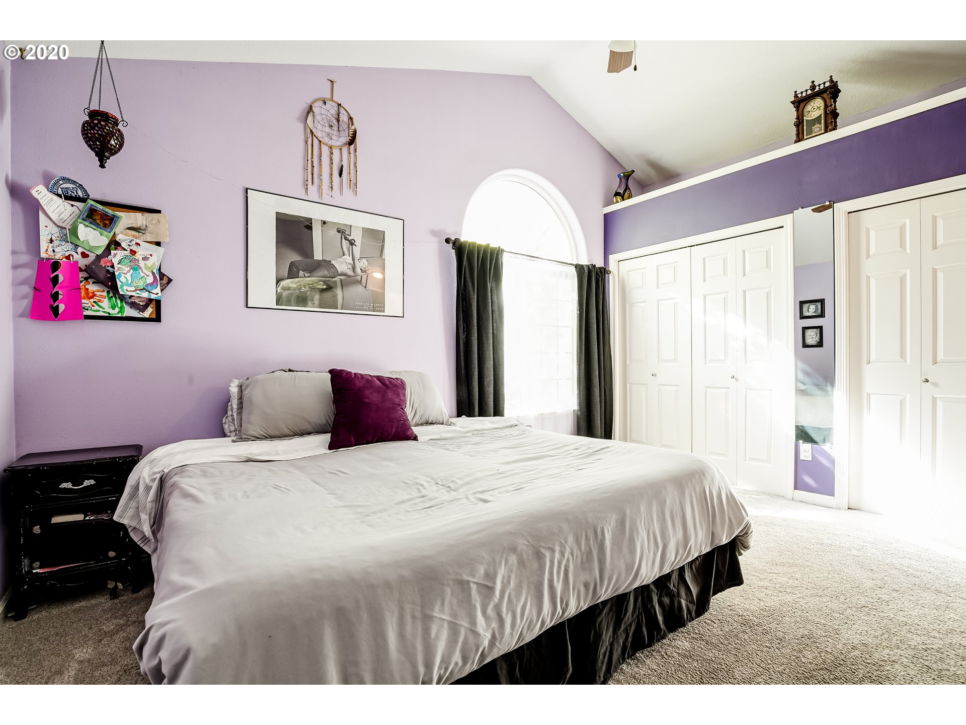 591 68th Place Springfield, OR 97478 - Photo 20 of 31 a bedroom with bed and wall painting