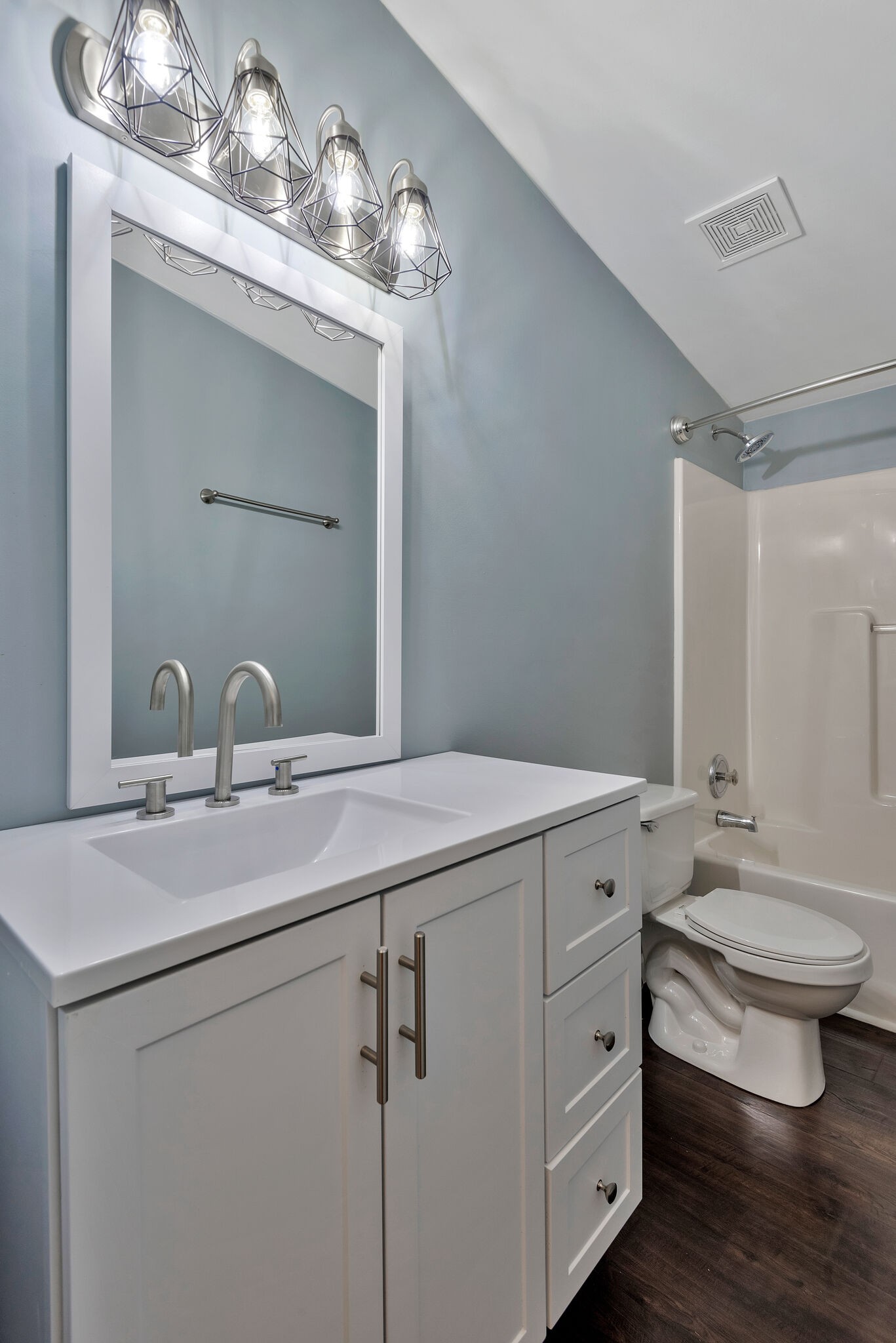 3063 Sweethome Road Chapmansboro, TN 37035 - Photo 29 of 55 a bathroom with a sink toilet and mirror