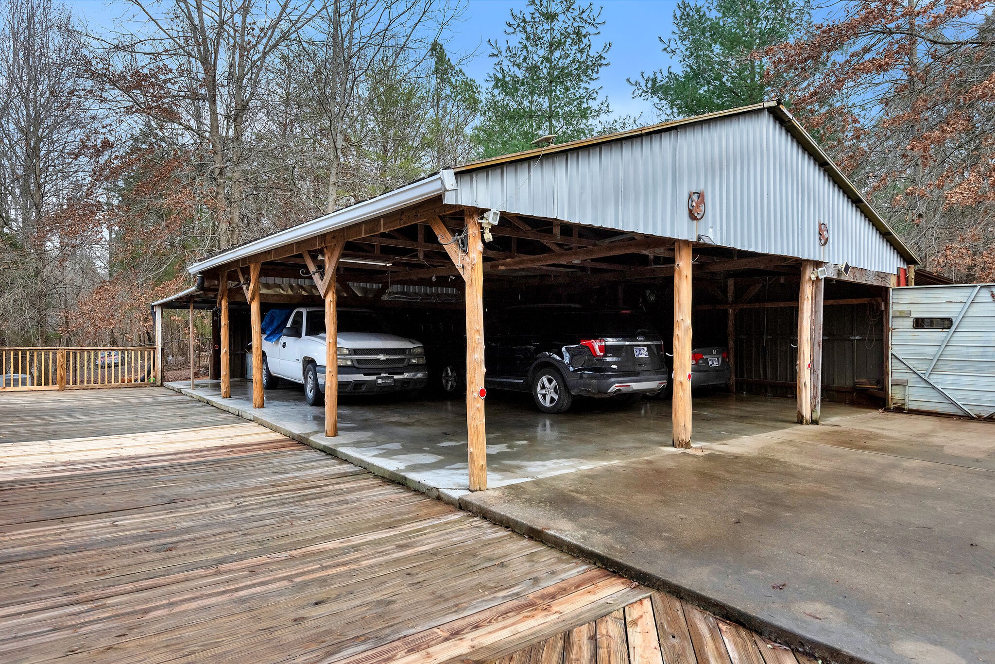 3063 Sweethome Road Chapmansboro, TN 37035 - Photo 35 of 55 a view of a car park in front of house