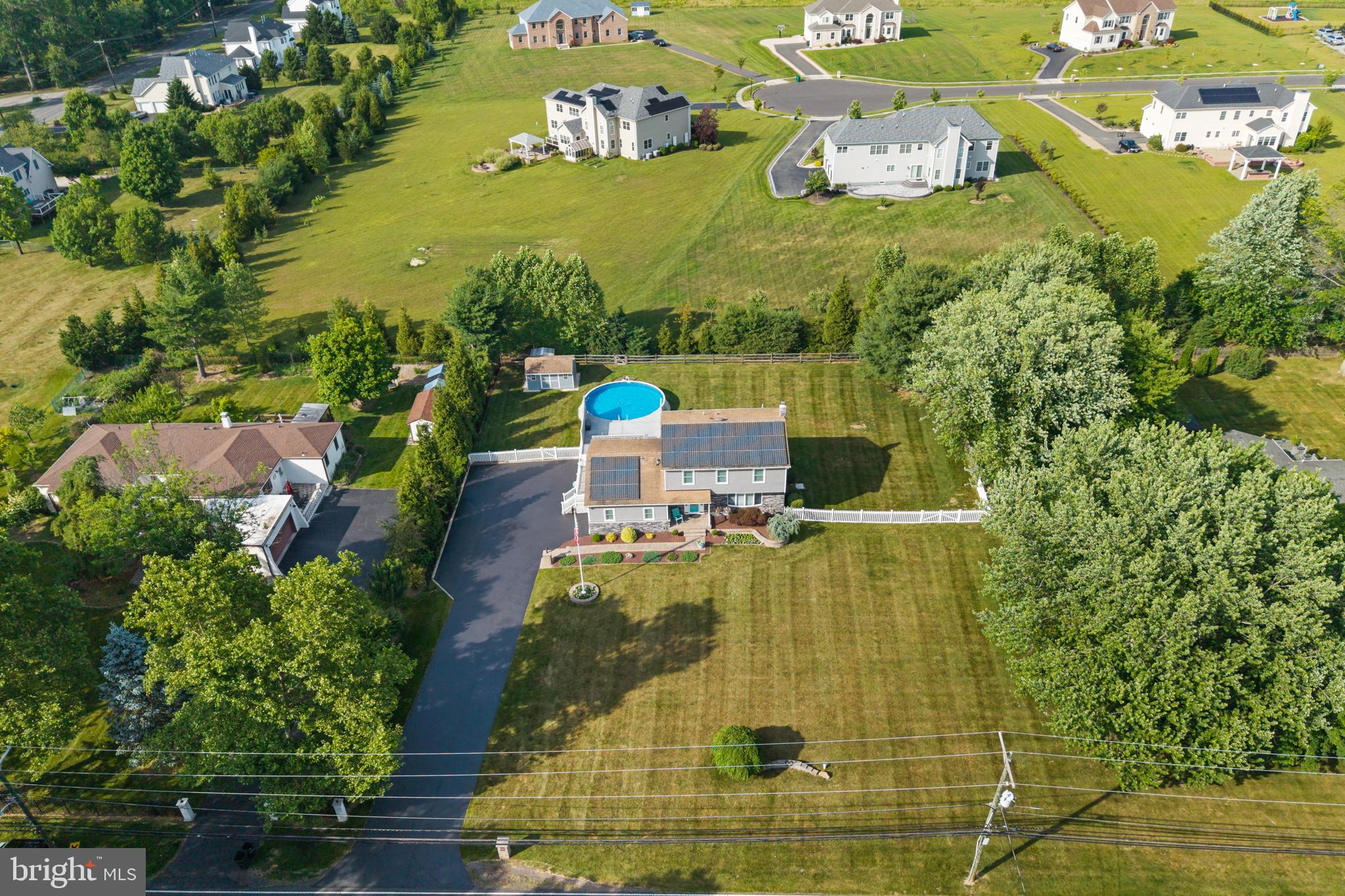 146 Hankins Road Hightstown, NJ 08520 - Photo 5 of 41 Drone View