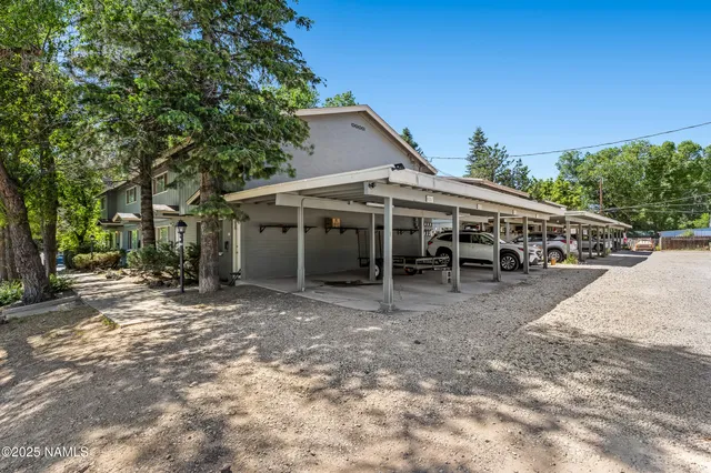 a view of a house with a patio