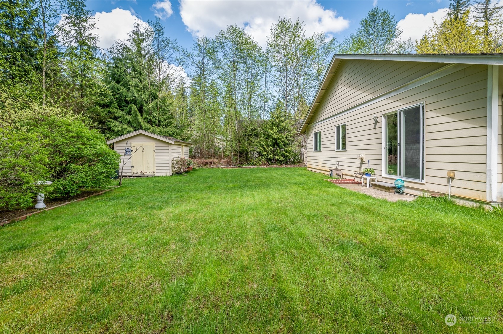 7863 Santa Fe Trail Maple Falls, WA 98266 - Photo 25 of 30 a front view of house with yard and green space