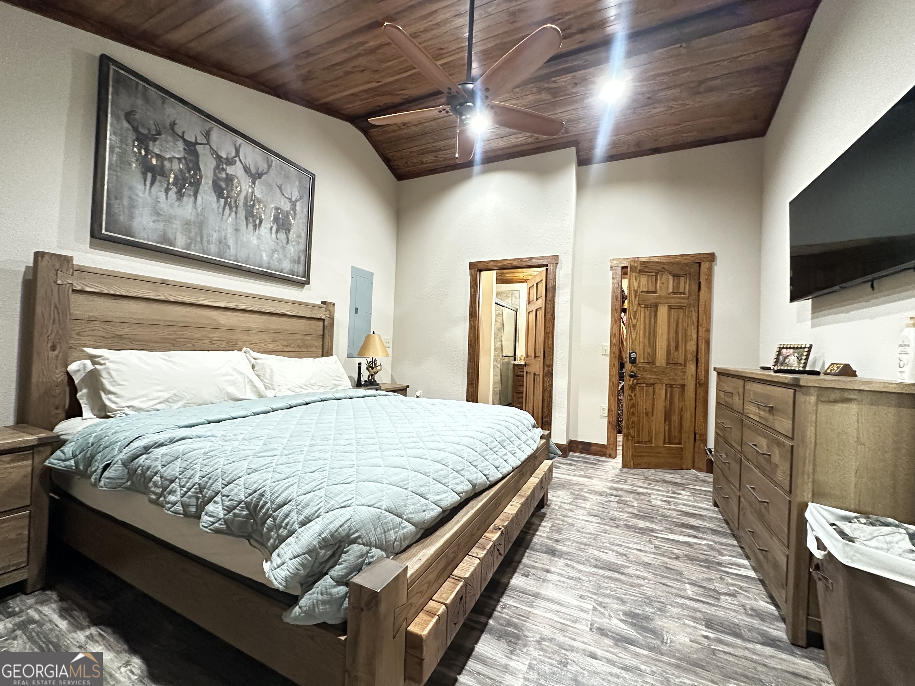 68 Sand Rdg Road Rhine, GA 31077 - Photo 21 of 54 a bed sitting in a bedroom and tv