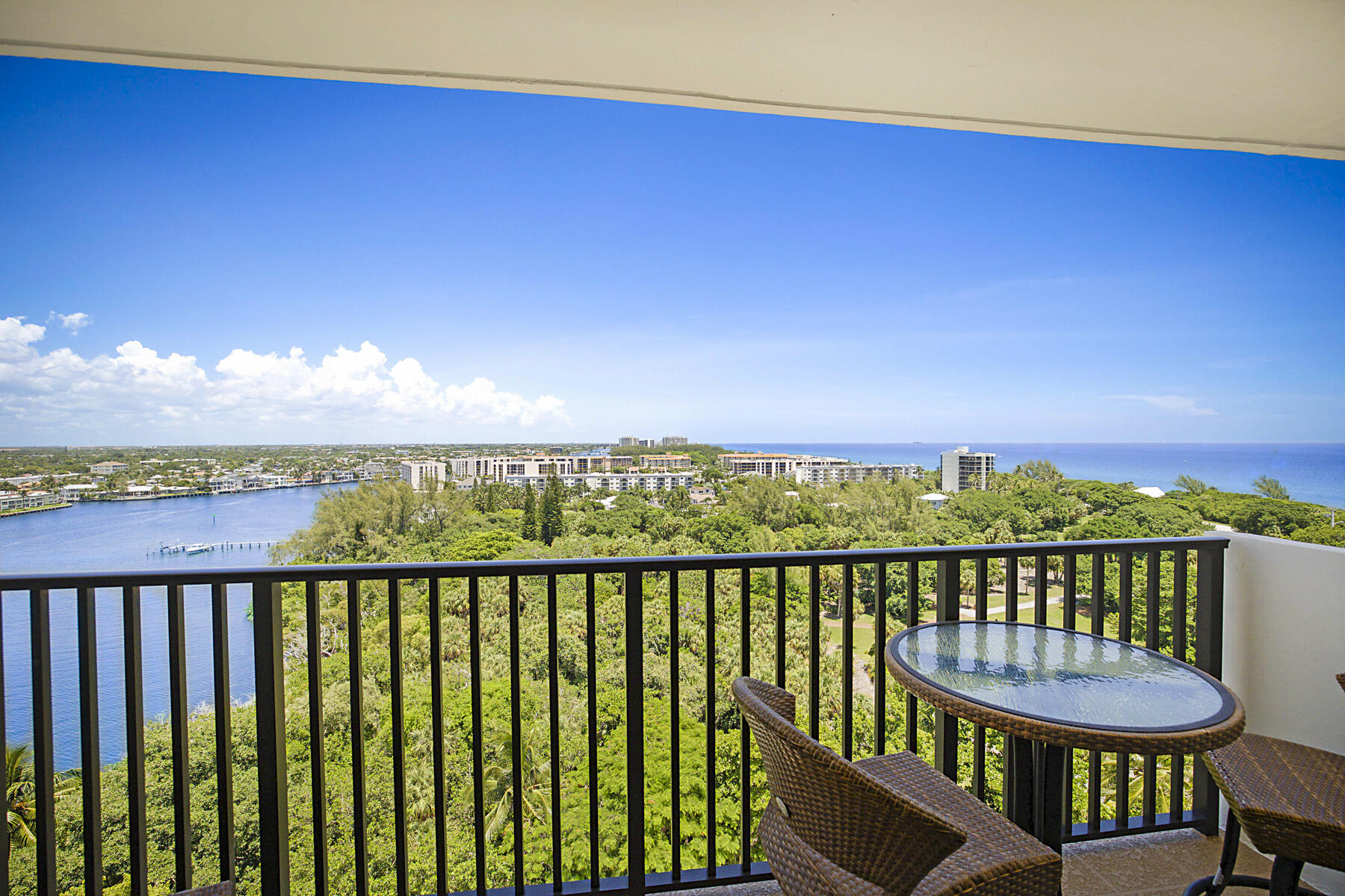 2121 North Ocean Boulevard, Unit 1506W Boca Raton, FL 33431 - Photo 11 of 58 Panoramic -unobstruted views