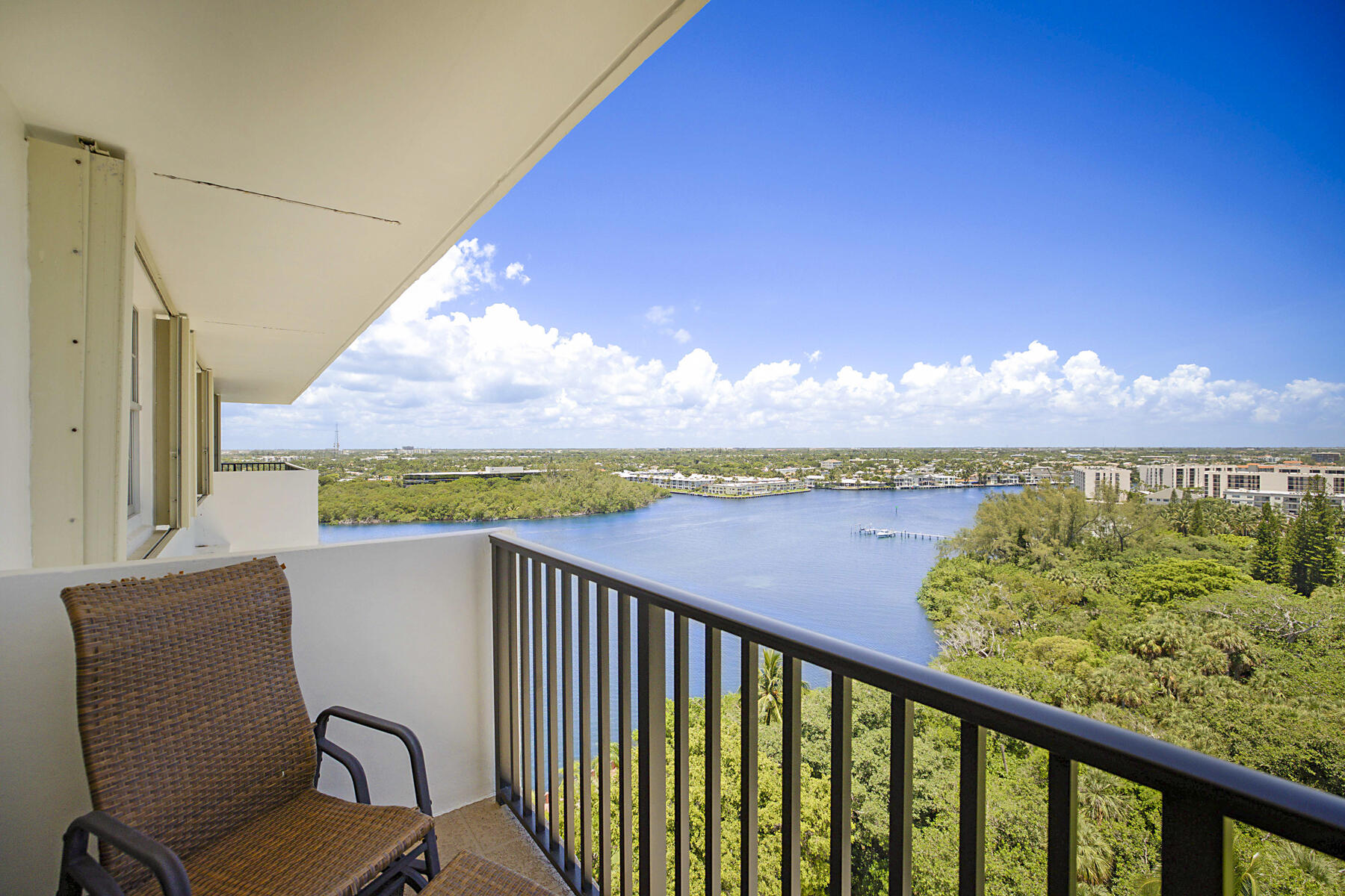 2121 North Ocean Boulevard, Unit 1506W Boca Raton, FL 33431 - Photo 3 of 58 Balcony views