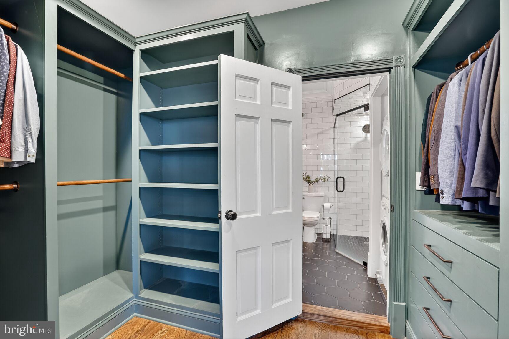 1316 Florida Avenue Northwest Washington, DC 20009 - Photo 18 of 43 a view of walk in closet and bedroom
