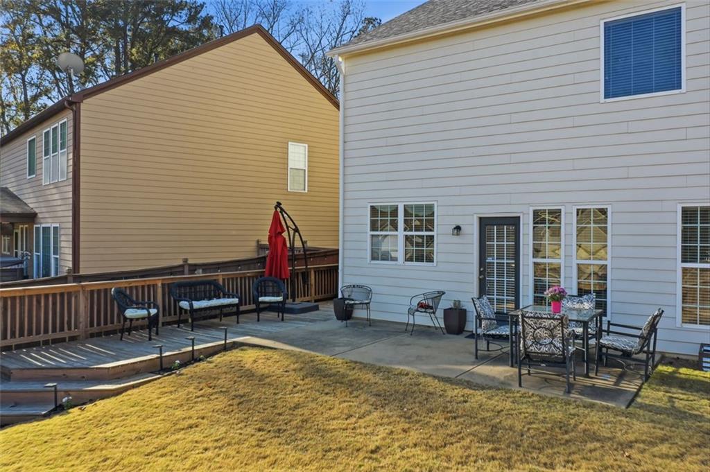 503 White Oak Path Canton, GA 30115 - Photo 44 of 47 a view of swimming pool with outdoor seating