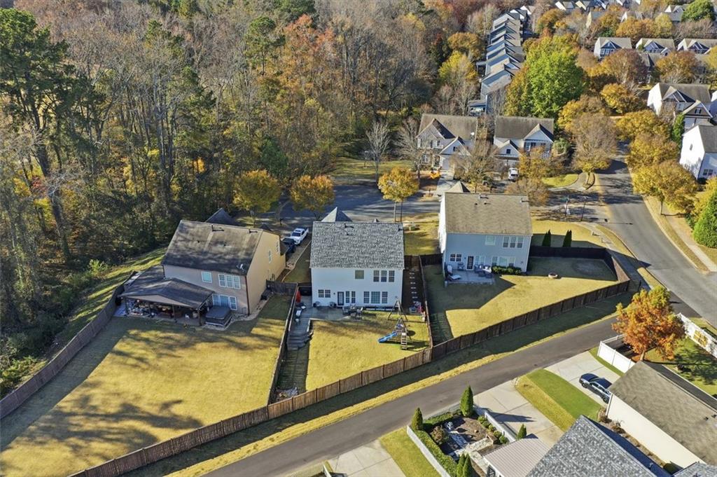503 White Oak Path Canton, GA 30115 - Photo 45 of 47 swimming pool view with a sitting space